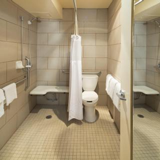 Best Western Danville Sycamore Inn | Danville, California | Modern bathroom with roll-in shower